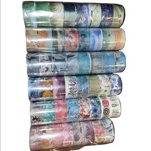 Decorative Washi Tape for Crafts, Journaling, and Scrap Booking